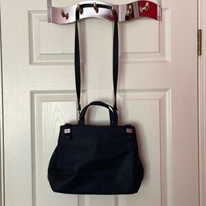 Black polyester Calvin Klein purse